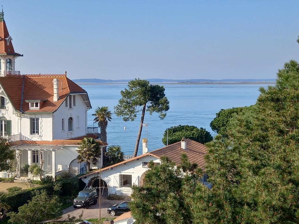 Appt T2 Avec Vue Exceptionnelle Sur Le Bassin D'Arcachon Exterior foto