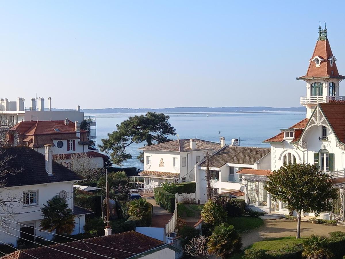 Appt T2 Avec Vue Exceptionnelle Sur Le Bassin D'Arcachon Exterior foto